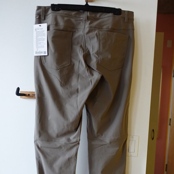 Lululemon Warpstreme ABC Pant Classic 37"L inseam Tall Size 34 Nomd - Picture 10 of 12